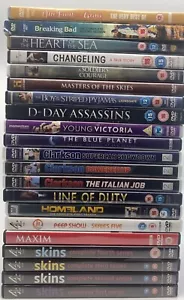 7 x Mixed dvd bundle series Breaking Bad Peep Show Homeland The Blue Planet - Picture 1 of 4