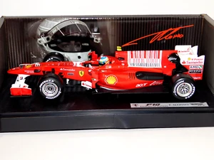 FERRARI F1 F10 N 8 GANADOR GP BAHRÉIN 2010 FERNANDO ALONSO HOTWHEELS T6287 1/18 - Imagen 1 de 5