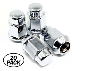 20 14x1.5 Chrome Acorn Tuner Lug Nuts 3/4 Hex Buick LaCrosse Enclave - Picture 1 of 1