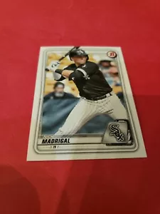 Nick Madrigal 2020 Bowman Paper Base Chicago White Sox, #BP-101 - Bild 1 von 3