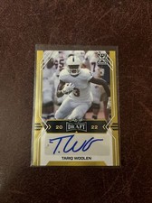 2022 Leaf Draft - Autographs Gold #BA-TW1 Tariq Woolen (AU, RC)