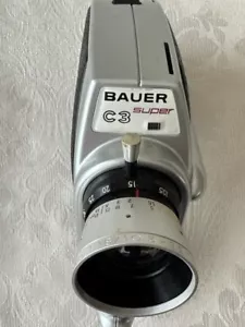 Bauer Super C 3 Film Movie Camera, Bauer Vario 1.18/10.5- 32 mm, with grip - Picture 1 of 9