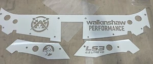 Holden VF Rad Panels Lion Walkinshaw Performance LS3 White Panels - Picture 1 of 11