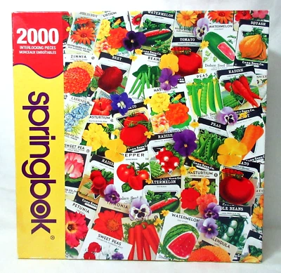 Jigsaw Puzzle PACKETS OF PROMISE 2000 Pcs 34" x 42.5" Springbok 2010 Complete - Image 1 of 4