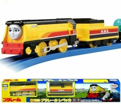 Thomas & Friends REBECCA Yellow Takara Tomy Plarail TrackMaster Compatible 2019 - Image 1 of 4