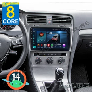 8-Core 4+64GB Android 14 Autoradio Carplay WiFi GPS Navi Für VW Golf 7 MK7 VII - Bild 1 von 13