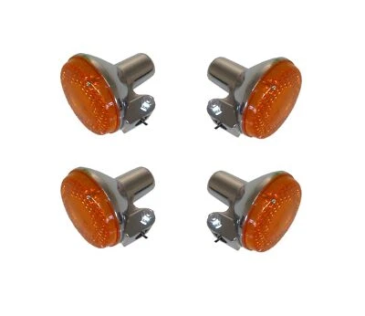 Blinkers Complete Set of 4 Front & Rear For Kawasaki (K)Z 1000 K (LTD) 1981 - Image 1 of 2