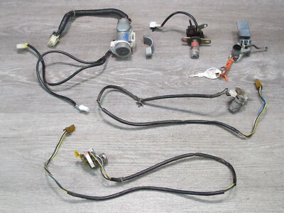 90-93 NISSAN 300ZX Z32 КУПЕ A/T ЗАЖИГАНИЯ ДВЕРИ ПЕРЧАТКА БАГАЖНИКА ЗАМОК КЛЮЧ КОМПЛЕКТ OEM - Изображение 1 из 4