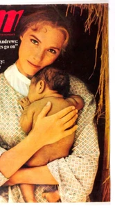 Julie Andrews Max Von Sydow Twiggy Patrick Hunt 60s Mod WOMAN"S MIRROR MAGAZIN - Bild 1 von 4