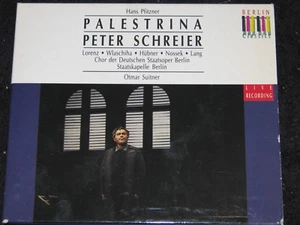 PETER SCHREIER Hans Pfitzner - Palestrina / post DDR 3 CD Set 1990 DSB 0310001 - Picture 1 of 4