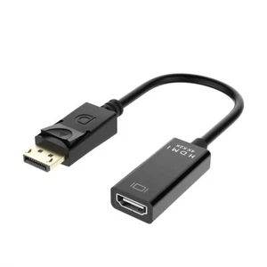DP to HDMI Male Female Adapter Converter Cable 23cm Display Port 1080P 1PC B - Picture 1 of 15