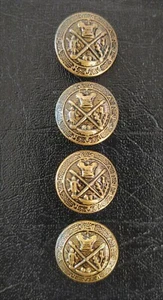 Botones uniformes coloniales de cardo colonial de la Royal Navy de Escocia de la Segunda Guerra Mundial - Imagen 1 de 2