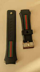 Gucci SYNC XXL replacement rubber watchband YA137101