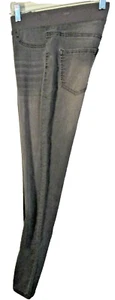 Pantaloni jegging NOBO skinny elasticizzati lavaggio acido grigio antracite taglia S 3-5 donna usati in ottime condizioni - Foto 1 di 4