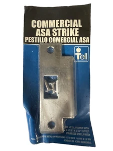 "Tell Manufacturing CL100218 ASA Strike piastra SS, 1-1/4"" x 4-7/8"" x 3/32" - Foto 1 di 1