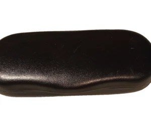 CASE FOR SUN GLASSES OR EYE GLASSES ( BLACK ) - Picture 1 of 6