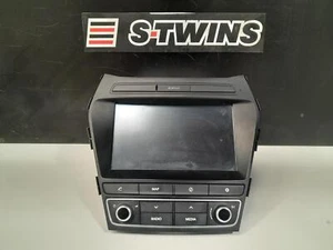 HYUNDAI SANTA FE STEREO/HEAD UNIT DISPLAY & CONTROL UNIT, SAT NAV TYPE, DM, - Picture 1 of 5
