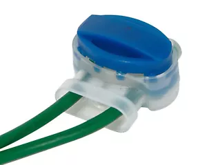 (200) 3 Wire Connectors, ConnectOzo Electrical IDC 314-BOX for 22-14 AWG Cables - Picture 1 of 3