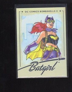2018 Cryptozoic DC Bombshells 2  Batgirl  RAINBOW FOIL card  #59