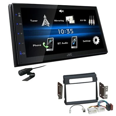 JVC Autoradio Touchscreen Bluetooth für KIA Soul Facelift 2011-2014 schwarz - Bild 1 von 4