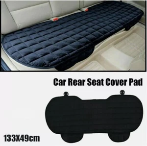Black Car Rear Back Seat Cover Protector Mat For Auto Chair Cushion Accessories - Bild 1 von 14