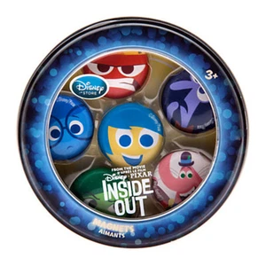Disney Store INSIDE OUT MAGNET SET 6 Pcs Anger Bing Fear Joy Disgust Store NEW! - Picture 1 of 2