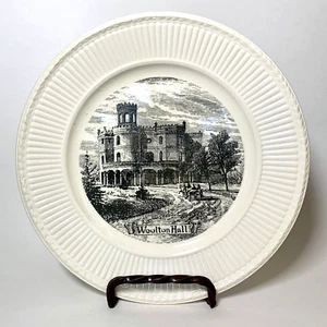 Plato de cena Wedgwood Edme Woolton Hall vistas de Londres Staffordshire Inglaterra - Imagen 1 de 5