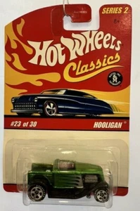 Hooligan Hot Wheels 2006 Classics Series 2 #23 - verde Spectraflame sellado sin usar, en caja - Imagen 1 de 7