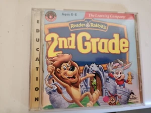 Reader Rabbit's 2nd Grade Edades 6-8 (Win/Mac, 1998), en muy buen estado - Imagen 1 de 3