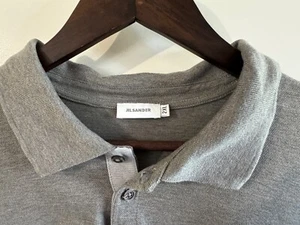 Vintage JIL SANDER Mens Pocket Polo Shirt 4 Button Made in Italy XL/XXL - Picture 1 of 7