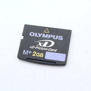 Original Olympus xD Picture Card Type M+ 2 Gb Memory Card - Bon état !!