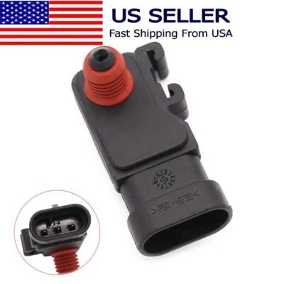 Sensor de presión colector MAP 32316-99 10220075 para Harley Dyna Softail Road King Foto 1 de 4