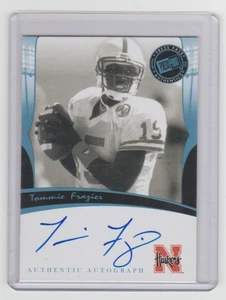 TOMMY FRAZIER Nebraska 2006 Pase de Prensa Leyendas AZUL Autógrafo SP ON CARD - Imagen 1 de 2