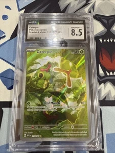 2023 Pokemon SV 151 Caterpie #172/165 BGS 8.5 - Picture 1 of 2