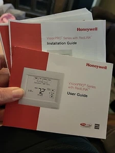 Honeywell VisionPRO 8000 User Guide & Installation Guide ONLY (TH8321R1001) - Picture 1 of 2