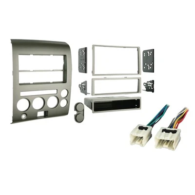 Fits Nissan Armada 2007 SDIN/DDIN Aftermarket Harness Radio Install Dash Kit - Image 1 of 3