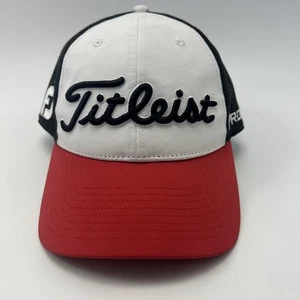 Titleist Golf Pro V1 FJ Footjoy Snapback verstellbare Mütze Kappe Herren Damen schwarz rot - Bild 1 von 8