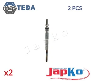 B124 ENGINE GLOW PLUGS JAPKO 2PCS FOR CITROËN RELAY,C5 II,C5 III,C6,C8 - Picture 1 of 6