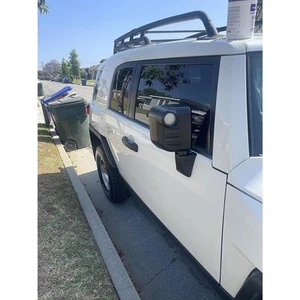 Tapas Espejos Negros Compatibles con FJ Cruiser 2007-2022 Par Fundas Izquierda Derecha - Imagen 1 de 9