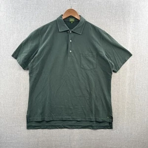 Sid Mashburn Poloshirt XL grün türkis Kurzarm Strick Piqué Freizeit Knopfleiste - Bild 1 von 15