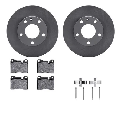 For BMW 735i 1985-1986 R1 Concepts Front Brake Kit w Euro Ceramic Pads - Image 1 of 4