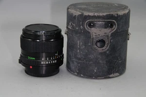 Canon FD 24mm f/2.8 Weitwinkelobjektiv - Top Zustand mit Schutzkappen - Bild 1 von 5