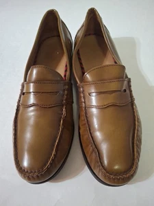 Polo Ralph Lauren Fahrer Halbschuhe elegante Schuhe braun Größe 10 - Bild 1 von 12