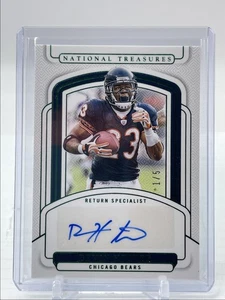 DEVIN HESTER 2024 NATIONAL TREASURES SIGNATURES EMERALD AUTO 1/5 Q5099 - Picture 1 of 2