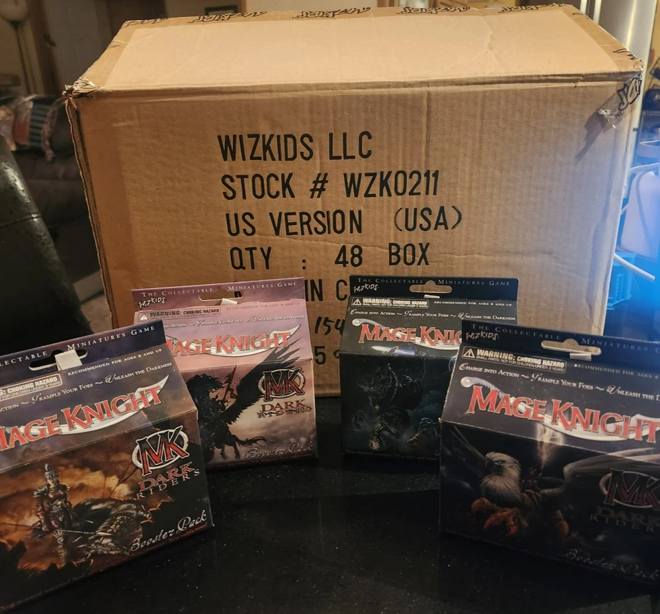 Case Mage Knight Dark Riders 48 potenciadores - WIZKIDS Foto 1 de 1