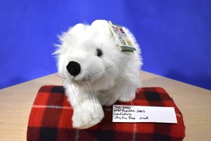Wild Republic Cuddlekins White Arctic Fox 2005 Beanbag Plush(310-4000) - Picture 1 of 6