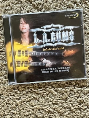 L. A. GUNS "COCKED AND RE-LOADED" HARD GLAM ROCK CD UK Version - Image 1 of 4