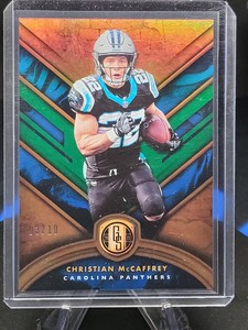 2019 Panini Gold Standard Christian McCaffrey /10 Platinum Parallel 🔥🔥🔥