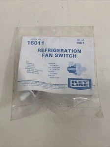 Key Line 16011 Refrigerator Fan Switch 16011 GE WR2X3469 WR23X5017 - Picture 1 of 6
