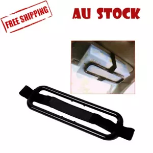 Car Tissue Holder Auto Elastic Belt Organiser Sun Visor Back Napkin Seat Rack AU - Picture 1 of 5